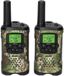 Radio Alecto Walkie Talkie Set of 2 for Kids, range 7 km, camouflage. Radia Alecto. Za 172.31 zł.