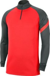 Nike Bluza męska Dry Academy Dril Top koralowa r. L (BV6916-635). Pomarańczowe bluzy męskie Nike, l, bez wzorów, bez ramiączek, bez kaptura. Za 181.95 zł.