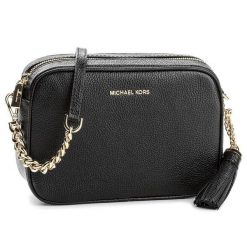 Torebka MICHAEL Michael Kors. Czarne listonoszki damskie MICHAEL Michael Kors, bez wzorów, bez dodatków. Za 669.99 zł.