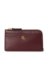 LAUREN RALPH LAUREN Portfel 432P10421010 Bordowy. Czerwone portfele damskie Lauren Ralph Lauren, ze skóry. Za 489.99 zł.