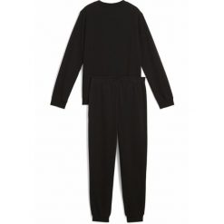 Młodzieżowy dres Essentials z logo No. 1 z bluzą PUMA Black. Brązowa bluzy damskie Puma, m, bez wzorów, z dresówki, młodzieżowe, bez ramiączek, bez kaptura. W wyprzedaży za 164.00 zł.