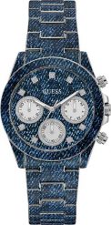 Zegarek damski Guess GW0750L1 CYRKONIE niebieski. Niebieskie zegarki damskie Guess. Za 1,617.29 zł.