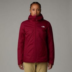 Kurtka damska The North Face Quest Insulated Jacket - beetroot. Fioletowe kurtki sportowe damskie The North Face, bez wzorów, bez ramiączek, bez kaptura. Za 720.14 zł.
