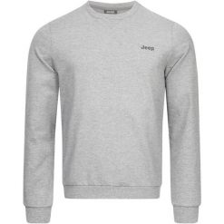 Jeep Męski Sweatshirt 2XL - Komfortowa Bawełna z Okrągłym Szyciem. Bluzy męskie Jeep, m, bez wzorów, z bawełny, casualowe, bez ramiączek, bez kaptura. Za 207.99 zł.