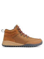 Columbia Trekkingi Fairbanks™ Mid 2100881 Brązowy. Brązowe botki męskie Columbia, bez wzorów, ze skóry, bez obcasa, bez zapięcia. Za 379.99 zł.