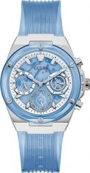 Zegarek Guess Zegarek damski Guess GW0409L1 niebieski. Niebieskie zegarki damskie Guess. Za 687.00 zł.