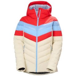 Damska kurtka puchowa Helly Hansen Imperial. Białe kurtki sportowe damskie Helly Hansen, l, bez wzorów, z materiału, bez ramiączek, narciarskie. Za 1,245.50 zł.