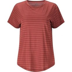Damska koszulka w paski Whistler Skylon. Czerwone bluzki damskie Whistler, bez wzorów, sportowe, bez kołnierzyka, bez ramiączek. Za 165.50 zł.