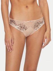 Chantelle Figi klasyczne Spice C22BA0 Beżowy. Brązowe majtki damskie Chantelle, z syntetyku. Za 119.99 zł.
