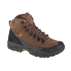 Buty trekkingowe męskie CMP Dhenieb WP. Brązowe trekkingi męskie CMP, z gumy, za kostkę, bez zapięcia. Za 487.99 zł.
