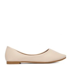 Baleriny JENNY. Brązowe balerinki damskie Jenny, bez wzorów, bez obcasa, bez zapięcia. Za 89.99 zł.