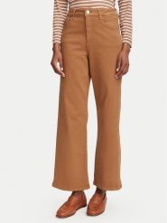 Marella Jeansy Fuxia 2625136061 Brązowy jasny Wide Leg. Brązowe jeansy damskie Marella, bez wzorów, z jeansu. Za 534.99 zł.