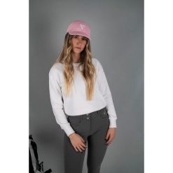 Czapka golfowa Merion – Regulowana, oddychająca, lekka, ochrona UV. Czerwone czapki damskie FLAIRWAY GOLF, bez wzorów, sportowe. Za 106.00 zł.