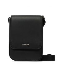 Calvin Klein Saszetka Raised Phone Crossbody LV04D1226G Czarny. Czarne saszetki i nerki męskie Calvin Klein, bez wzorów, ze skóry. Za 249.99 zł.