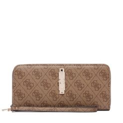 Portfel Guess. Brązowe portfele damskie Guess. Za 294.99 zł.
