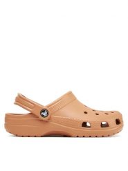 Crocs Klapki Classic Clog 10001 Brązowy. Brązowe klapki męskie Crocs, bez wzorów, z tworzywa sztucznego, bez zapięcia. Za 199.99 zł.