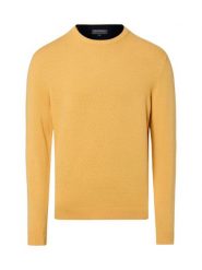 Finshley & Harding Sweter z zawartością kaszmiru Mężczyźni Bawełna żółty, L. Żółte swetry męskie Finshley & Harding, l, bez wzorów, z bawełny, bez kołnierzyka, bez ramiączek. Za 199.95 zł.