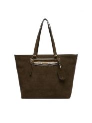 MICHAEL Michael Kors Torebka Jet Set Travel 30F6ATVT4S Khaki. Brązowe shopperki damskie MICHAEL Michael Kors, bez wzorów, ze skóry, bez dodatków. Za 1,429.00 zł.