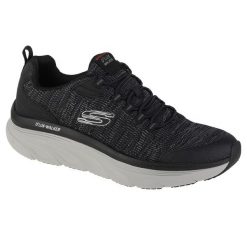 Buty sportowe Sneakersy męskie, D'Lux Walker-Pensive. Szare buty sportowe męskie Skechers, bez wzorów, z materiału, bez zapięcia, trekkingowe. Za 299.99 zł.
