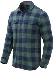 Helikon-Tex Koszula GreyMan Shirt - Moss Green Checkered. Zielone koszule męskie HELIKON-TEX, m, bez wzorów, bez kołnierzyka, bez ramiączek. Za 236.28 zł.