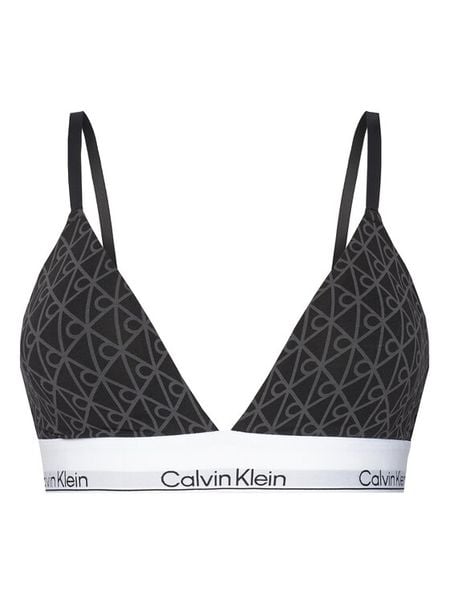 Calvin Klein Underwear Biustonosz braletka LV00QF8498 Czarny. Czarne biustonosze Calvin Klein Underwear, bez wzorów, z bawełny. Za 189.99 zł.