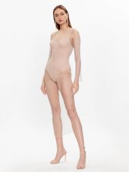 Samsøe Samsøe Sukienka koktajlowa Evelina F23100150 Beżowy Regular Fit. Brązowe sukienki damskie Samsøe & Samsøe, xs, bez wzorów, z syntetyku, wizytowe, bez kołnierzyka, bez ramiączek. Za 589.99 zł.