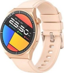 Smartwatch Colmi i11 Różowy (i11 Gold). Czerwone zegarki smartwatch Colmi, bez wzorów. Za 89.00 zł.