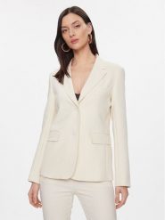 Max Mara Leisure Marynarka Uva 2415041031 Écru Regular Fit. Marynarki i żakiety damskie Max Mara Leisure, bez wzorów, z syntetyku, bez kołnierzyka, bez ramiączek. Za 819.99 zł.