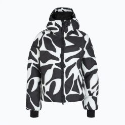 Kurtka narciarska damska BOGNER FIRE+ICE Valeria. Brązowe kurtki sportowe damskie na zimę, bez wzorów, z materiału, bez ramiączek, bez kaptura, narciarskie. Za 2,499.00 zł.