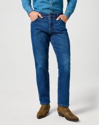 WRANGLER MĘSKIE SPODNIE JEANSOWE TEXAS SHADOW JEANS 112356851 W121017432. Jeansy męskie Wrangler, z bawełny, klasyczne. Za 229.99 zł.