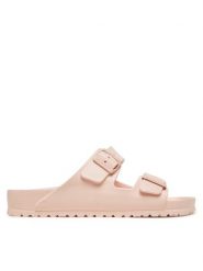 Birkenstock Klapki Arizona Eva 1026202 Różowy. Czerwone klapki męskie Birkenstock, bez wzorów, z syntetyku, bez zapięcia. Za 179.99 zł.