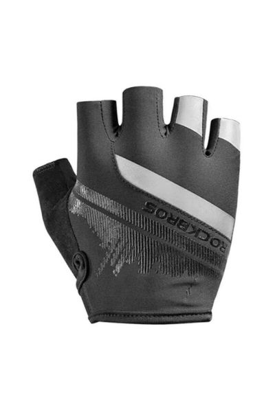 Rękawiczki rowerowe HF Reflex S247. Czarne rękawiczki męskie ROCKBROS, bez wzorów, z mikrofibry. Za 59.99 zł.