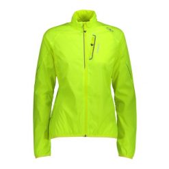 Kurtka sportowa damska CMP windstopper. Żółte kurtki sportowe damskie CMP, l, bez wzorów, z poliesteru, bez ramiączek, bez kaptura, trekkingowe, windstopper. Za 290.50 zł.
