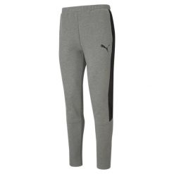Jogging Puma Evostripe Core. Szare spodnie sportowe męskie Puma, s, bez wzorów, do biegania. Za 258.50 zł.