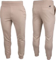 4f Spodnie męskie 4F beżowe H4Z22 SPMD015 83S 2XL. Brązowe spodnie sportowe męskie 4F, m, bez wzorów. Za 134.25 zł.
