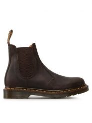 Dr. Martens Sztyblety 2976 Ys 27486201 Brązowy. Brązowe botki męskie Dr. Martens, bez wzorów, ze skóry, bez obcasa, bez zapięcia. Za 949.99 zł.