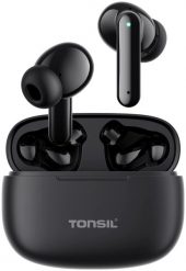 Tonsil T50BT czarny. Czarne słuchawki bezprzewodowe Tonsil. Za 129.00 zł.