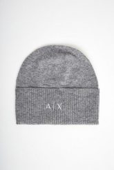 Czapka damska wełniana ARMANI EXCHANGE. Czapki damskie Armani Exchange, bez wzorów, z wełny. Za 259.00 zł.