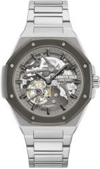 Zegarek Kenneth Cole KENNETH COLE KCWGY0058903 zegarek męski szary 42 mm. Szare zegarki męskie Kenneth Cole, bez wzorów. Za 545.81 zł.