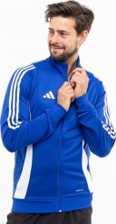 Adidas Bluza męska adidas Tiro 24 Training niebieska IR9492 S. Niebieskie bluzy męskie Adidas, m, bez wzorów, bez ramiączek, bez kaptura. Za 127.86 zł.