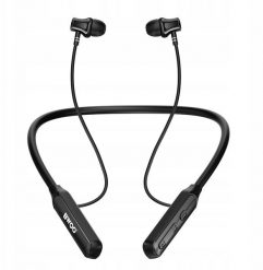 BWOO Słuchawki douszne na szyję BT5.3 BW890 czarne. Czarne słuchawki douszne XO. Za 56.11 zł.