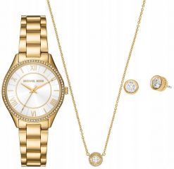 Zegarek Michael Kors Zegarek Damski Lauryn + biżuteria MK4849SET + BOX. Zegarki damskie Michael Kors. Za 606.02 zł.