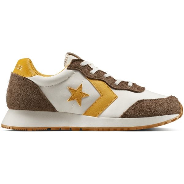 Buty sportowe Converse Omega Trainer. Brązowe buty sportowe męskie Converse, bez wzorów, z zamszu, bez obcasa, bez zapięcia. Za 385.84 zł.