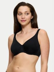 Triumph Biustonosz z fiszbiną Comfort Minimizer 10166827 Czarny. Czarne biustonosze Triumph, bez wzorów, z syntetyku. Za 108.00 zł.