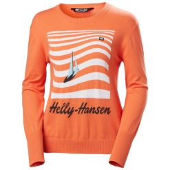 Sweter damski Helly Hansen Quayside. Brązowe swetry nierozpinane damskie Helly Hansen, bez wzorów, eleganckie, bez kołnierzyka, bez ramiączek. Za 425.50 zł.