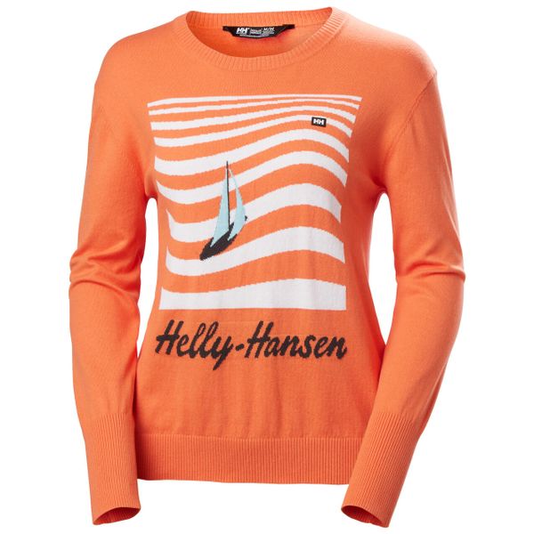 Sweter damski Helly Hansen Quayside. Brązowe swetry nierozpinane damskie Helly Hansen, bez wzorów, eleganckie, bez kołnierzyka, bez ramiączek. Za 425.50 zł.