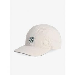 Czapka z daszkiem Columbia Speed Trail Ball Cap - dark stone/gem splatter. Brązowe czapki damskie Columbia, bez wzorów, sportowe. Za 137.49 zł.