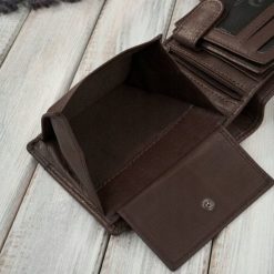 Paolo Peruzzi Saszetka męska skórzana AL-19-BR i portfel męski AL-08-BR zestaw prezentowy ZUP-141-BR. Portfele męskie Paolo Peruzzi. Za 322.12 zł.