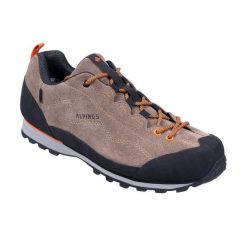 Buty trekkingowe niskie męskie Alpinus Geres Low HDTX M. Brązowe trekkingi męskie Alpinus, bez zapięcia. Za 449.00 zł.