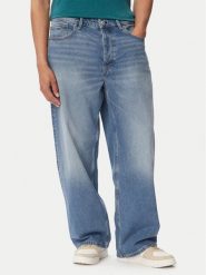 Tommy Jeans Jeansy Theo Baggy DM0DM23738 Niebieski Loose Fit. Niebieskie jeansy męskie Tommy Jeans, z bawełny. Za 329.99 zł.